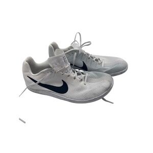 Nike Rival Distance Track Field Spikes White Black DC8725-100 Mens 8 Womens 9.5
